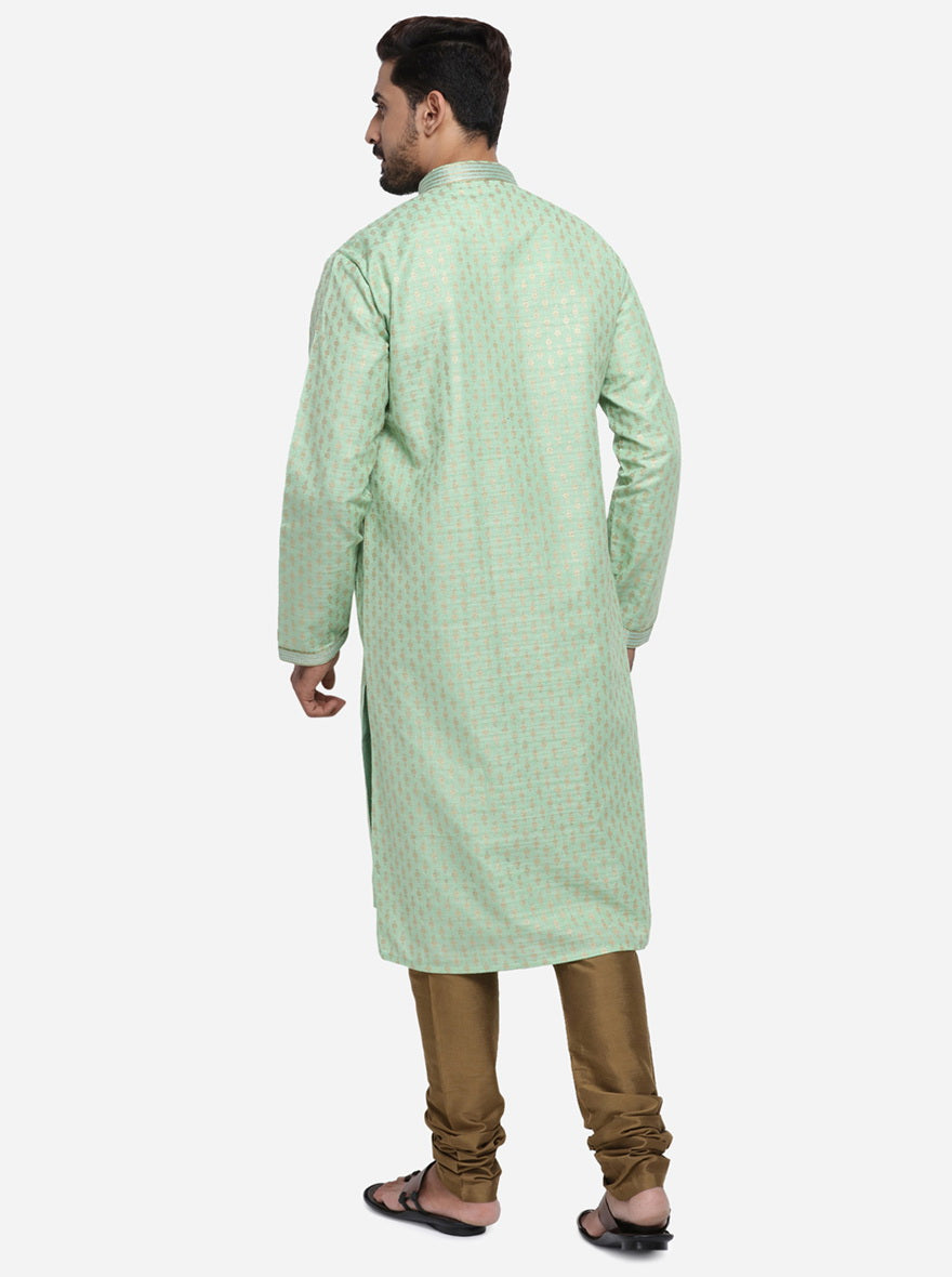 Pastel Green Kurta Set | Azania