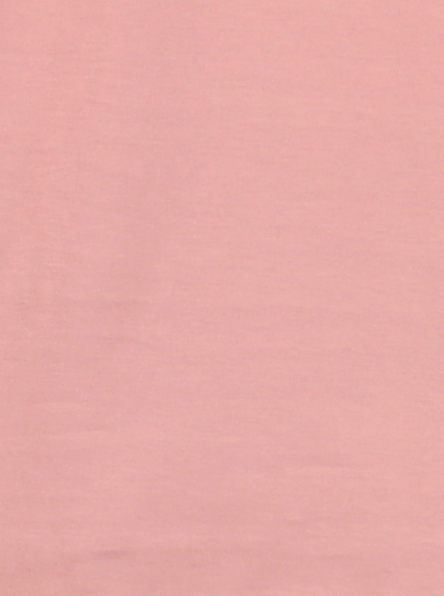 Peach Printed Slim Fit T-Shirt | Greenfibre