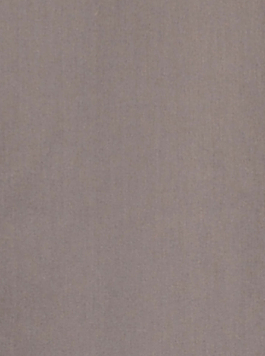 Grey Solid Slim Fit Casual Shirt | JB Sport