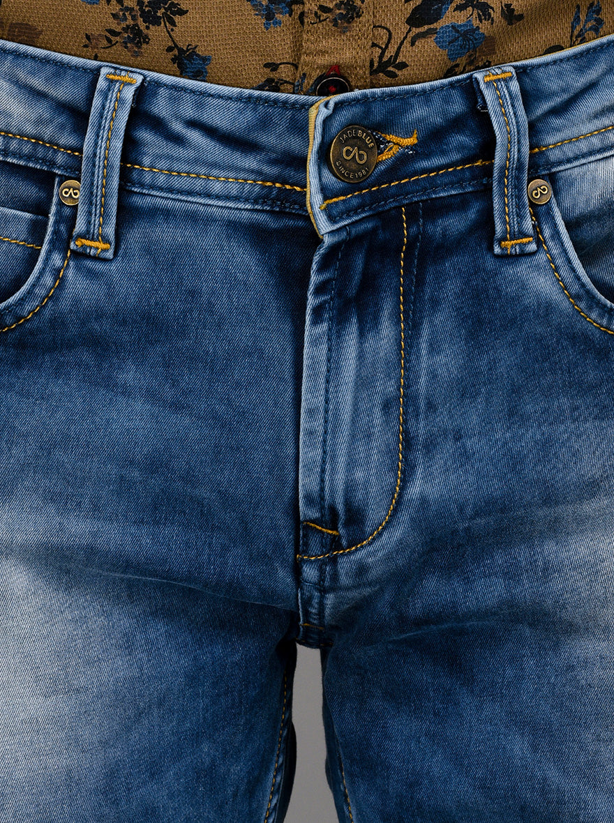 Blue Slim Fit Jeans | JB Sport