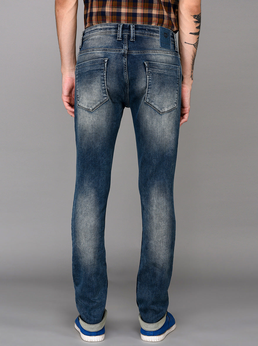 Indigo Blue Slim Fit Jeans | JB Sport