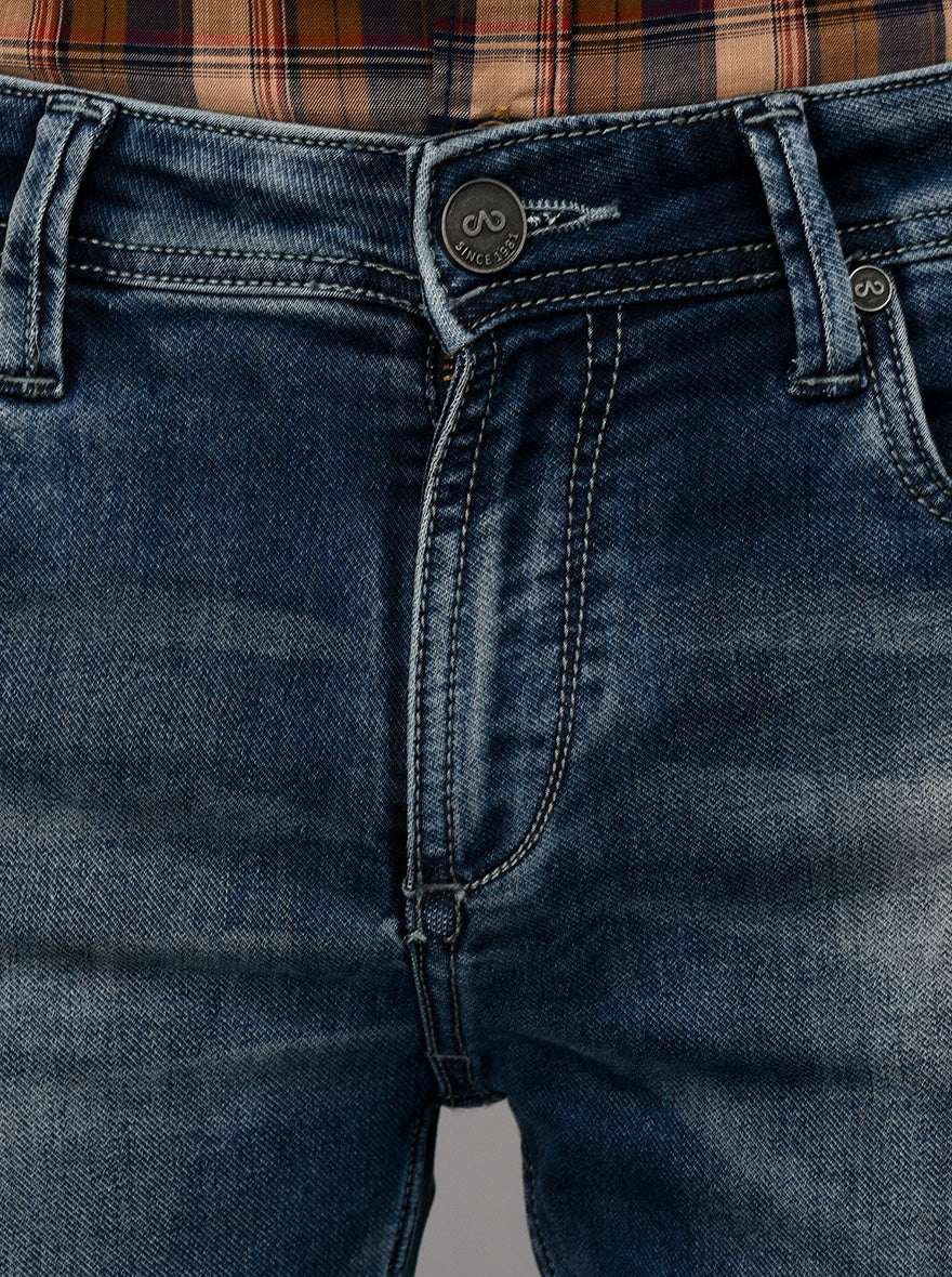 Indigo Blue Slim Fit Jeans | JB Sport