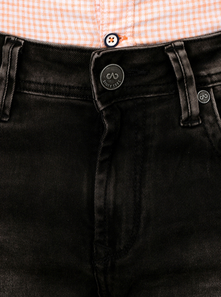 Black Slim Fit Jeans | JB Sport