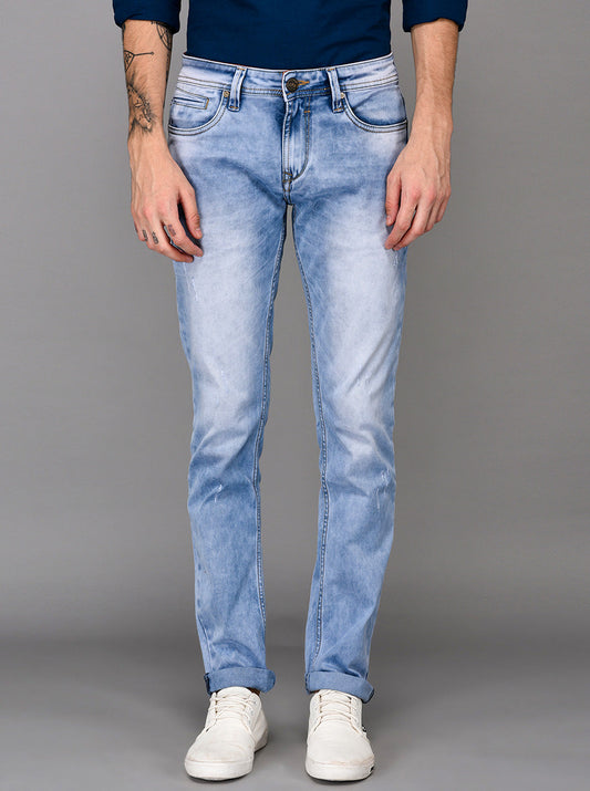 Light Blue Slim Fit Jeans | JB Sport