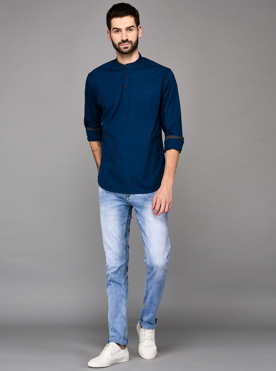 Light Blue Slim Fit Jeans | JB Sport