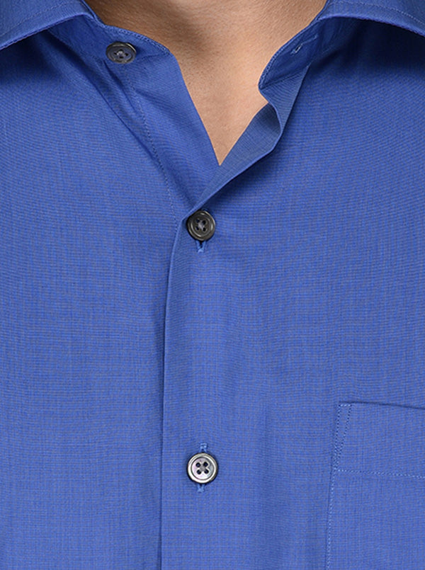 JadeBlue Blue Regular Fit Formal Shirt