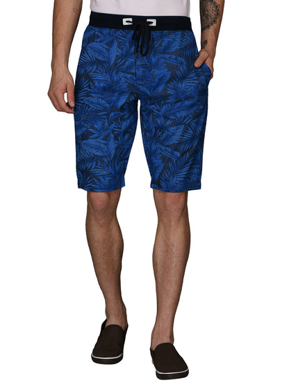 JadeBlue Blue Printed Shorts