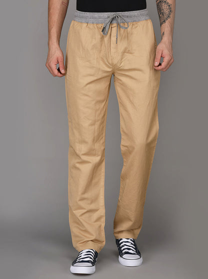 JadeBlue Khaki Solid Paijama