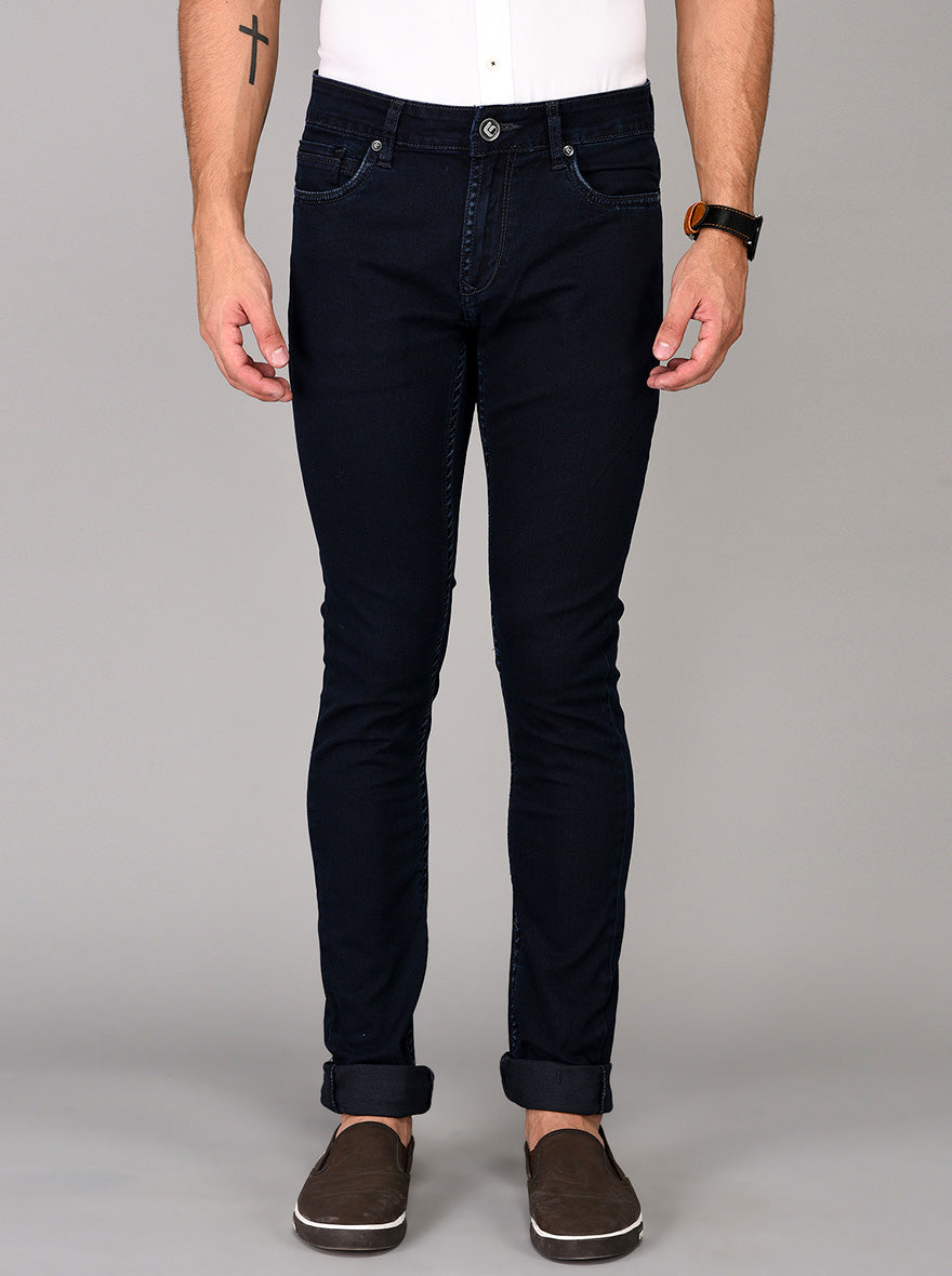 Greenfibre Dark Blue Slim Fit Jeans