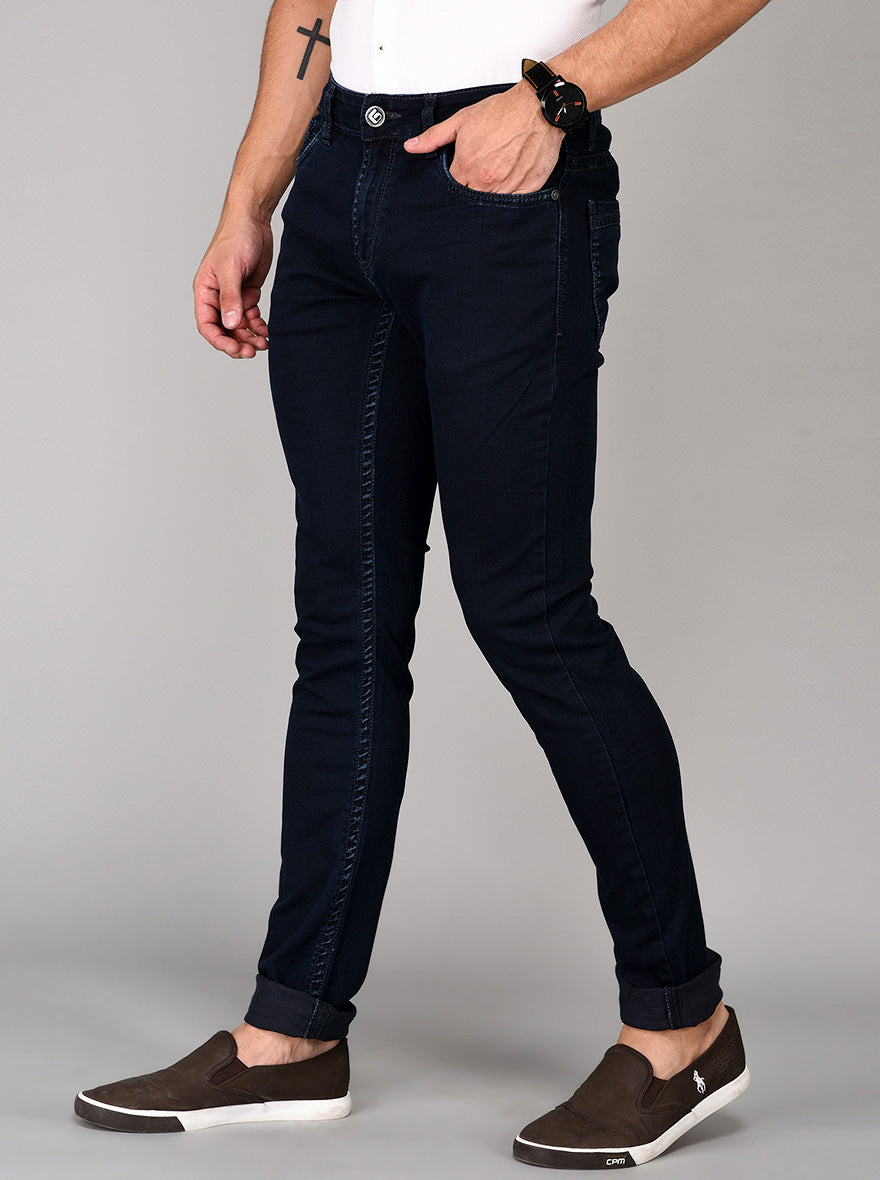 Greenfibre Dark Blue Slim Fit Jeans