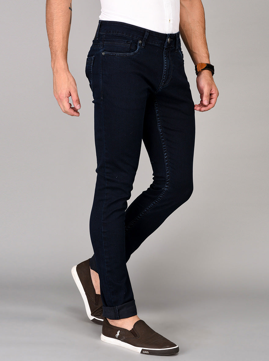 Greenfibre Dark Blue Slim Fit Jeans