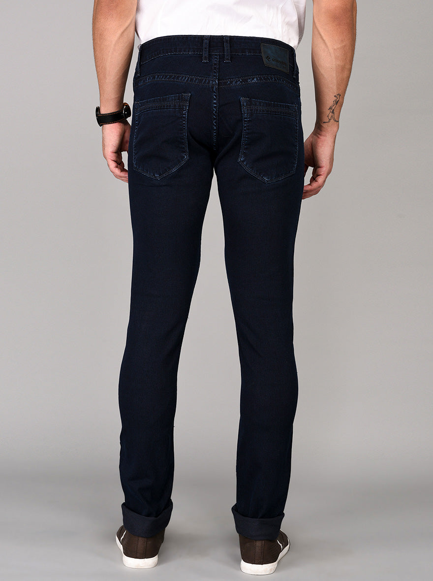 Greenfibre Dark Blue Slim Fit Jeans