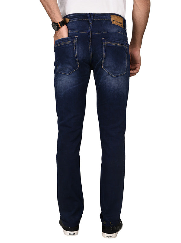 Greenfibre Navy Blue Slim Fit Jeans