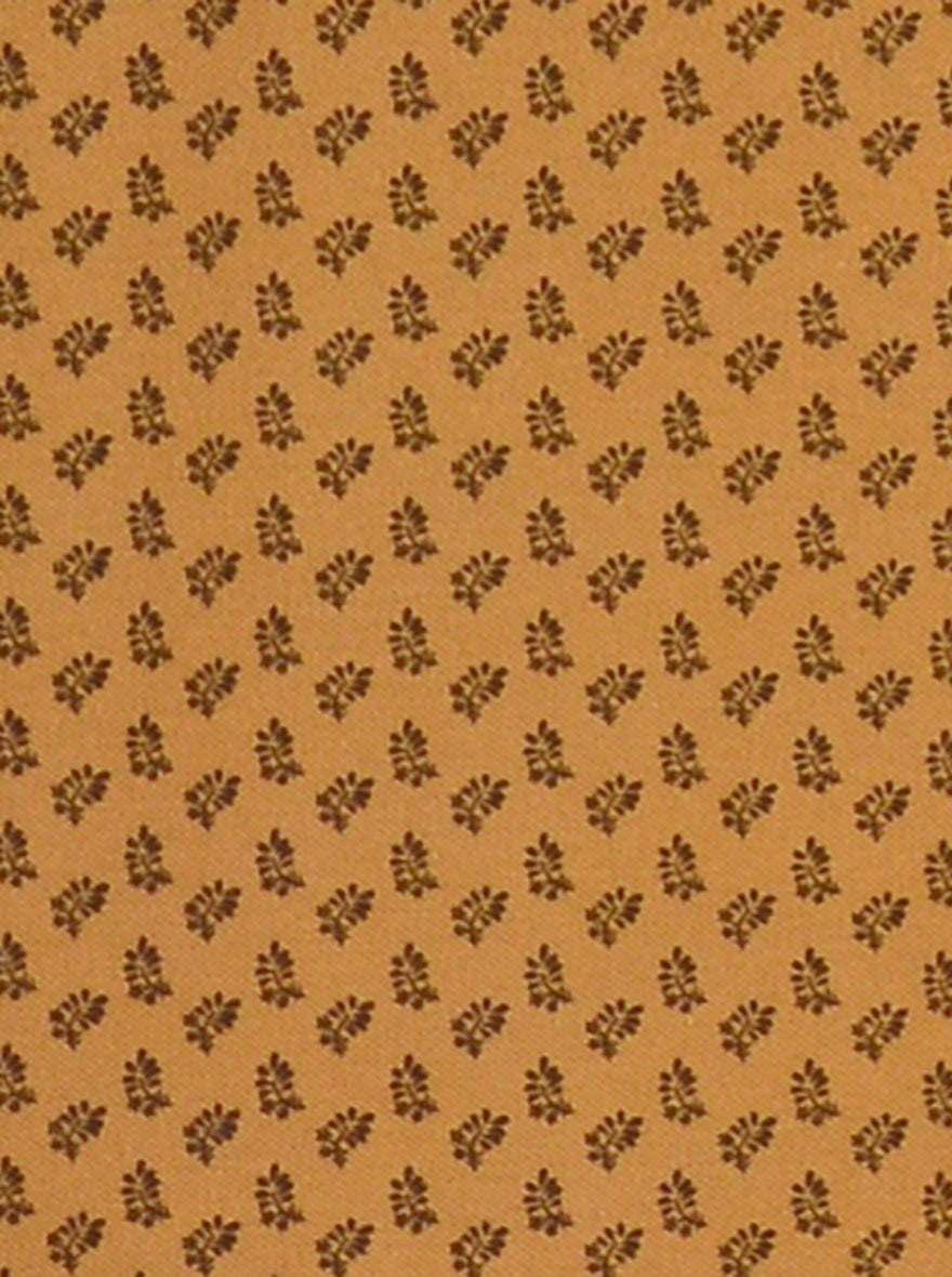 Brown Printed Slim Fit Polo T-Shirt | Greenfibre