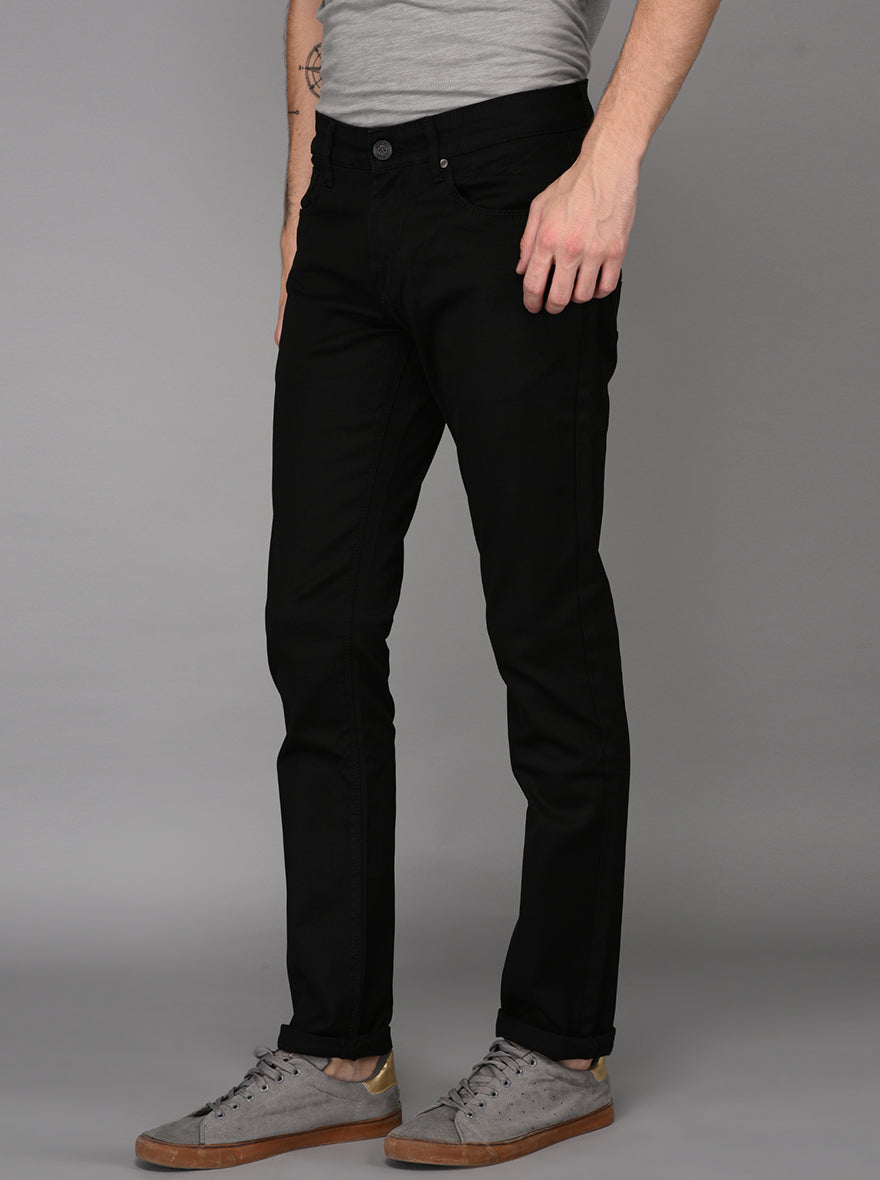 Black Slim Fit Jeans | JB Sport