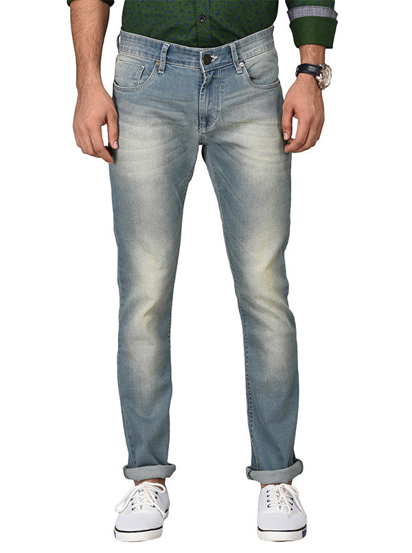 Blue Straight Fit Jeans | JB Sport