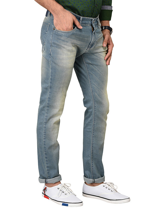 Blue Straight Fit Jeans | JB Sport