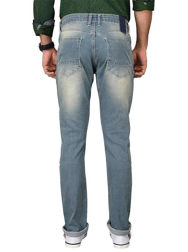 Blue Straight Fit Jeans | JB Sport