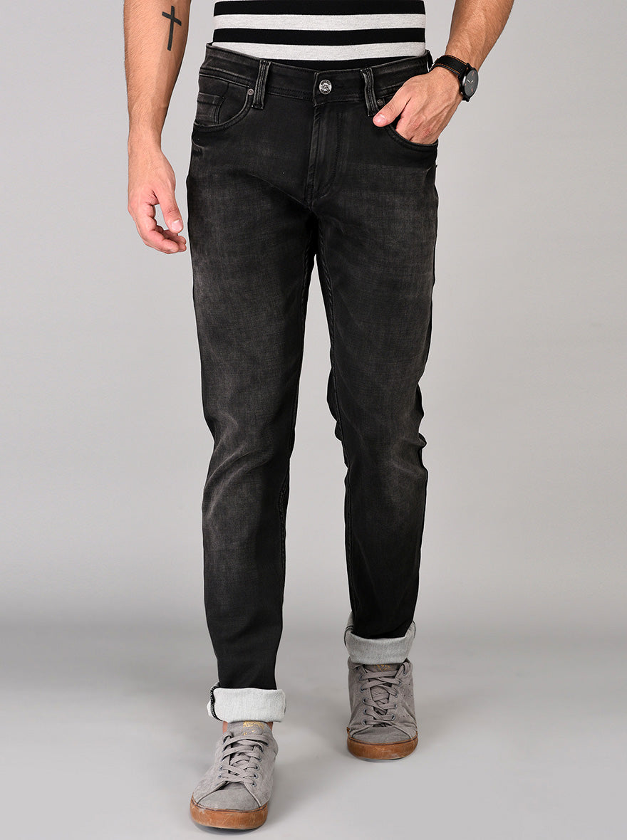 Phantom Black Slim Fit Jeans | JB Sport