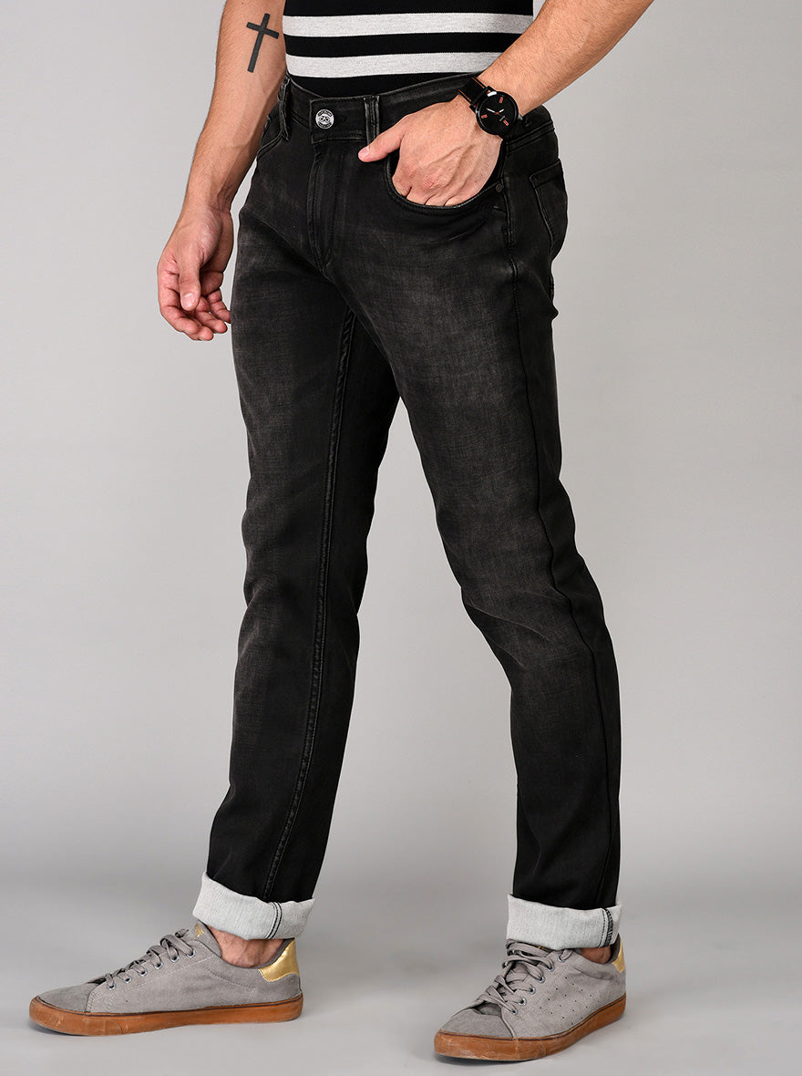 Phantom Black Slim Fit Jeans | JB Sport