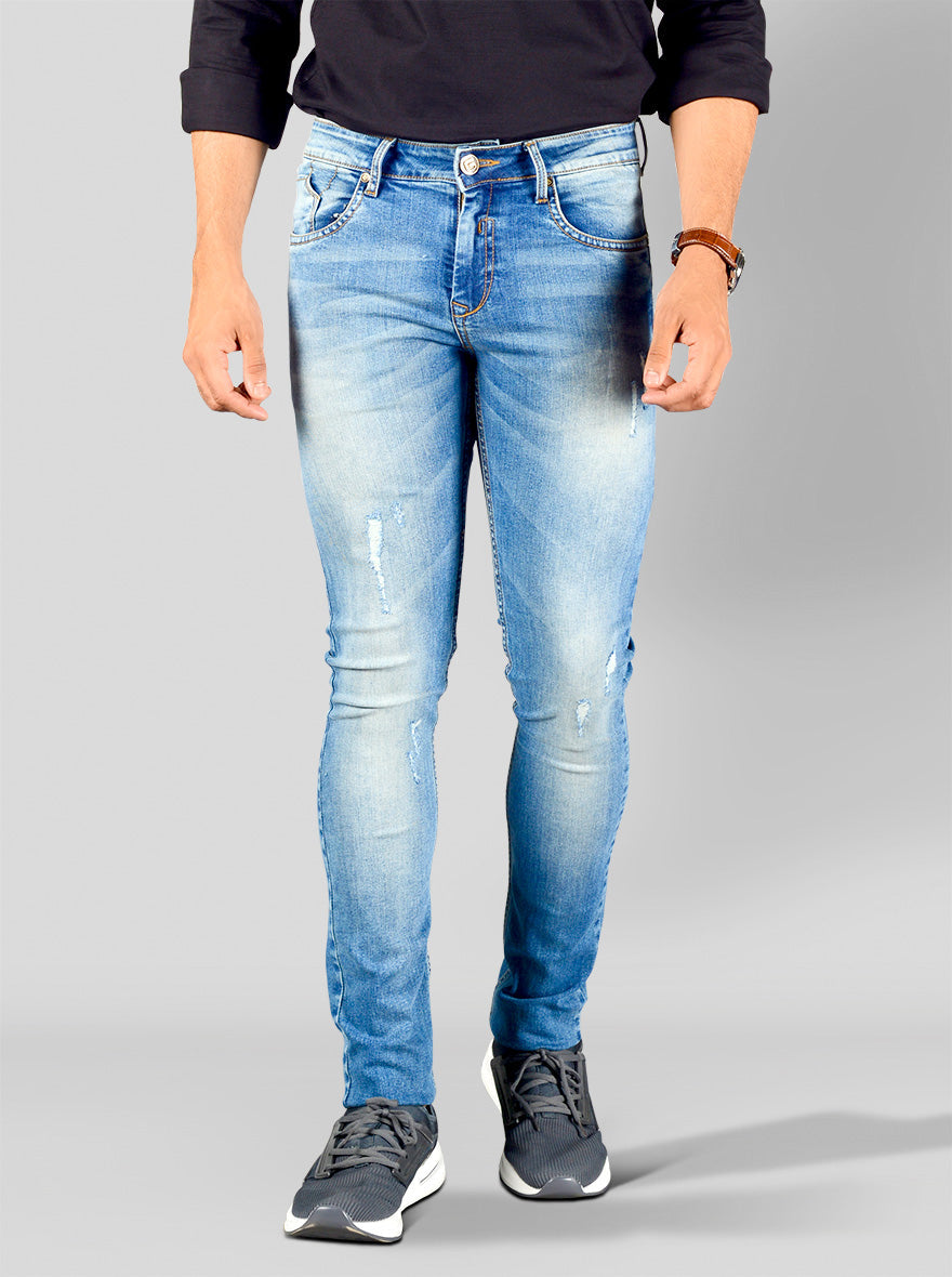 Moonlight Blue Slim Fit Jeans | Greenfibre