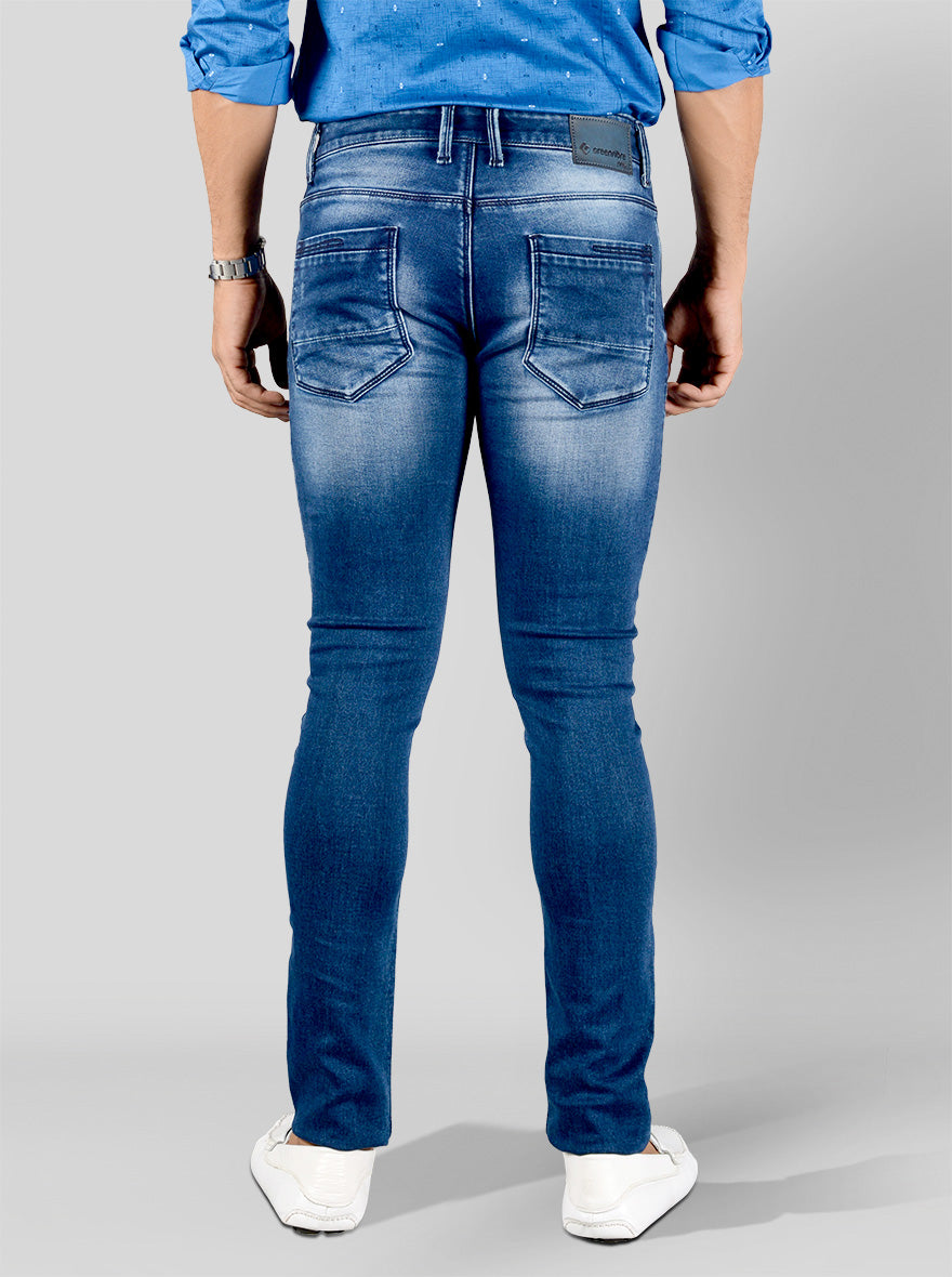 Classic Blue Slim Fit Jeans | Greenfibre