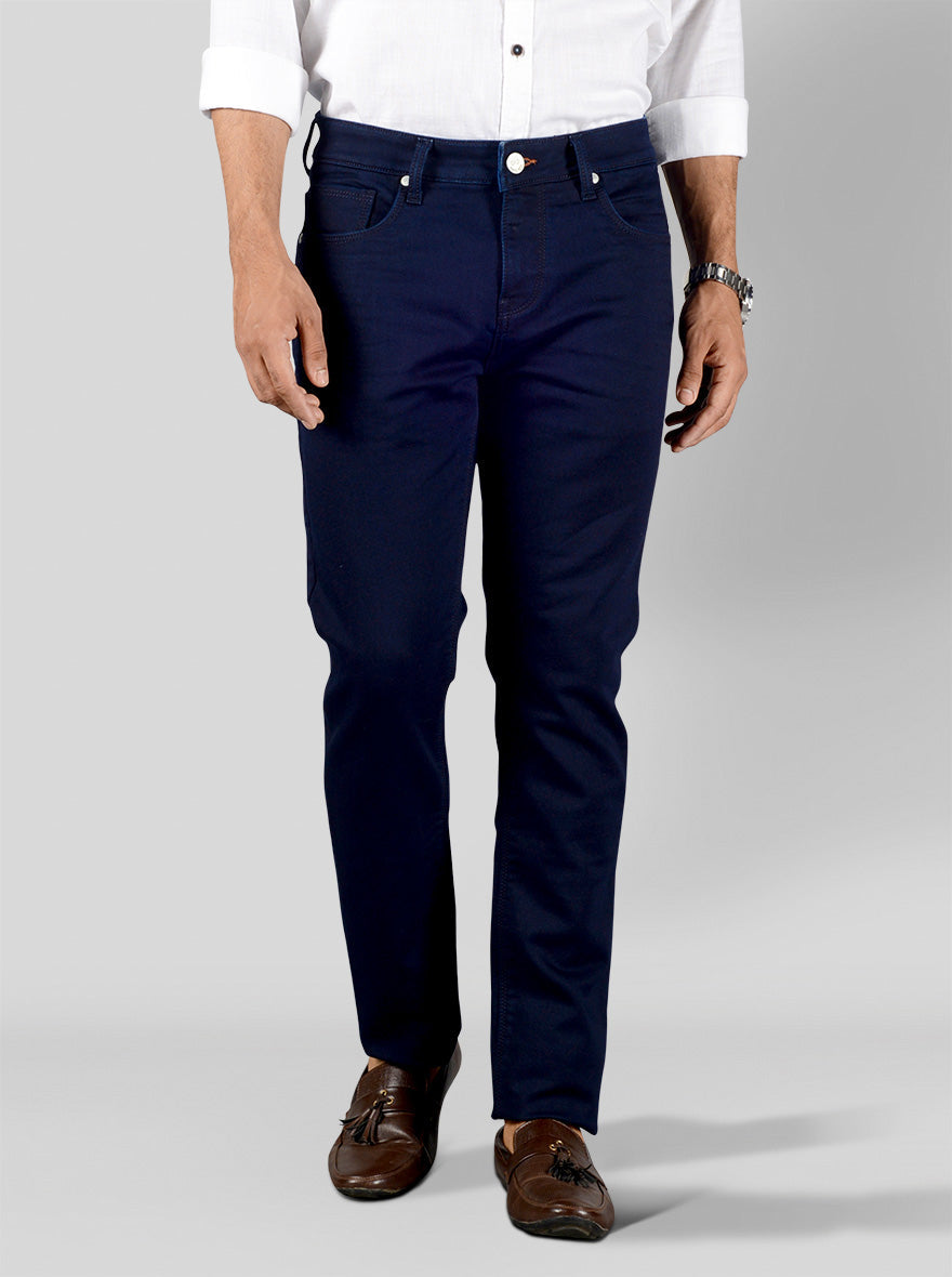 Deep Blue Slim Fit Jeans | JB Sport