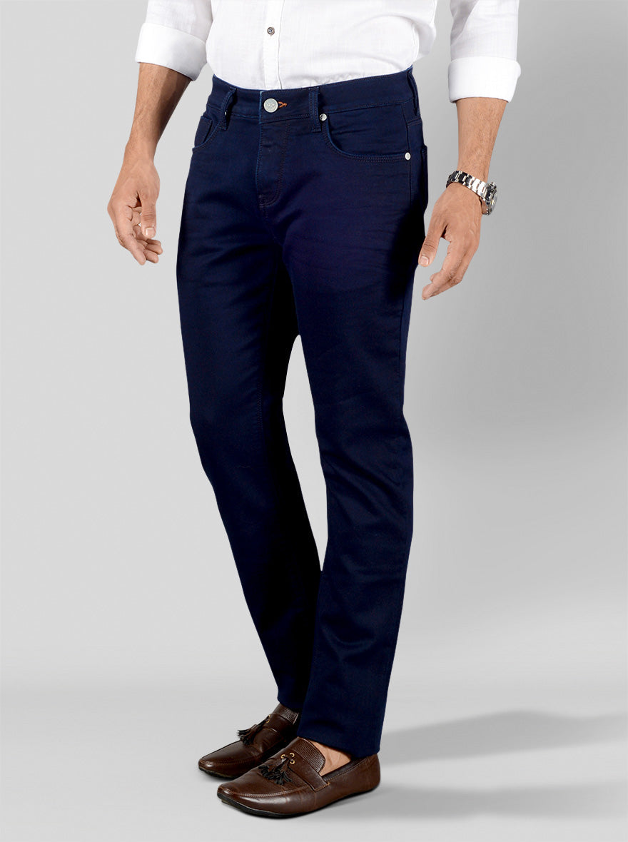 Deep Blue Slim Fit Jeans | JB Sport