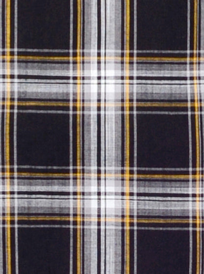 Phantom Black Checked Slim Fit Casual Shirt | JB Sport