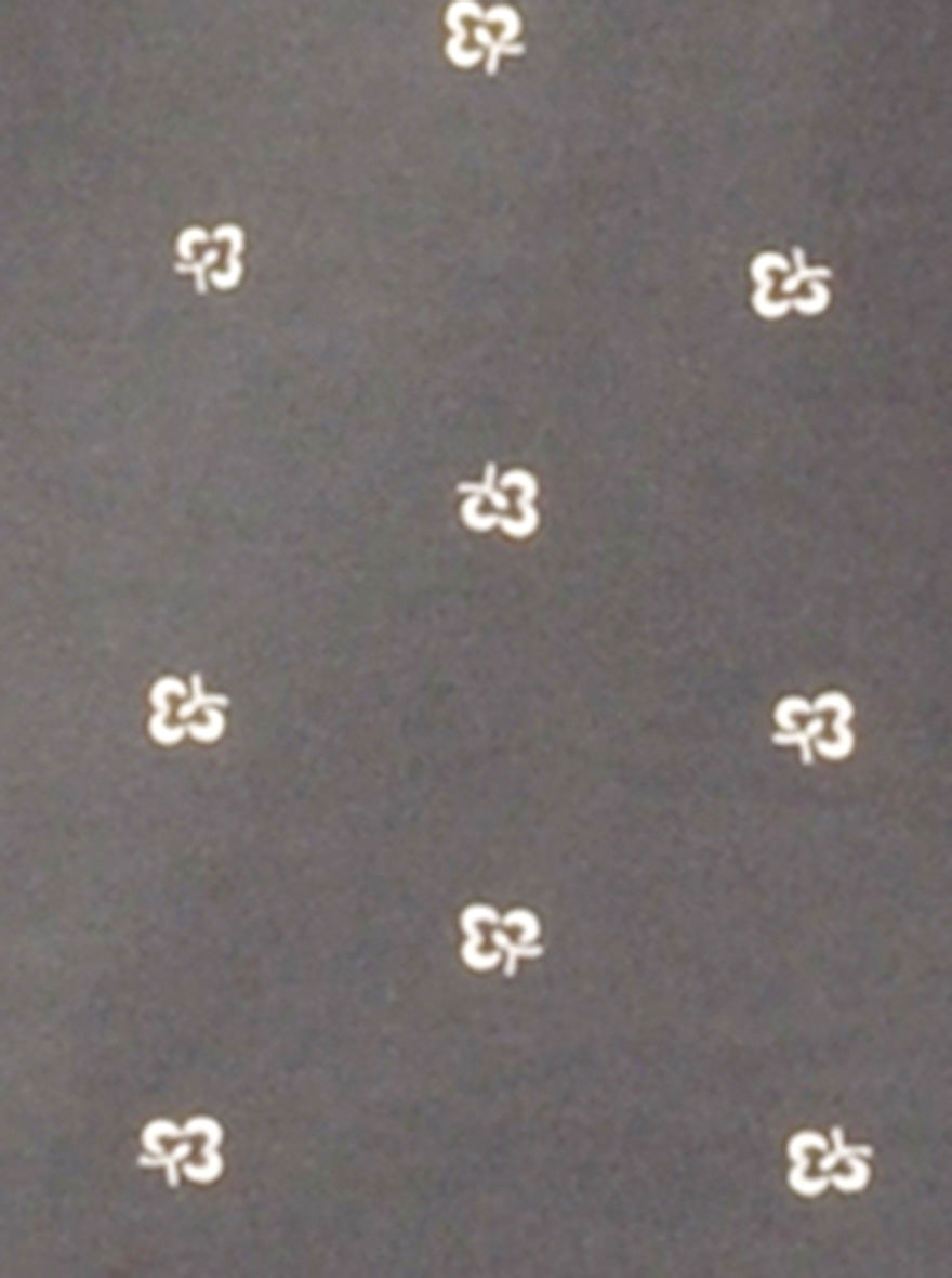 Charcoal Grey Printed Slim Fit Polo T-shirt | JB Sport