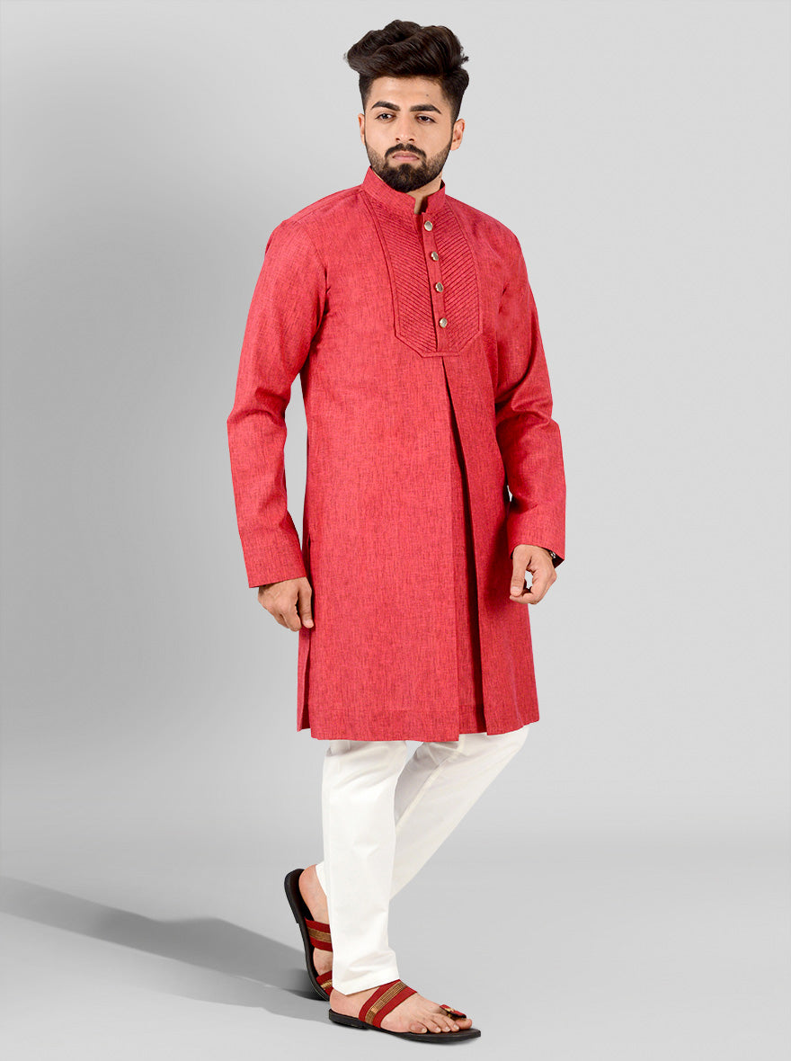 Maroon Kurta | Azania