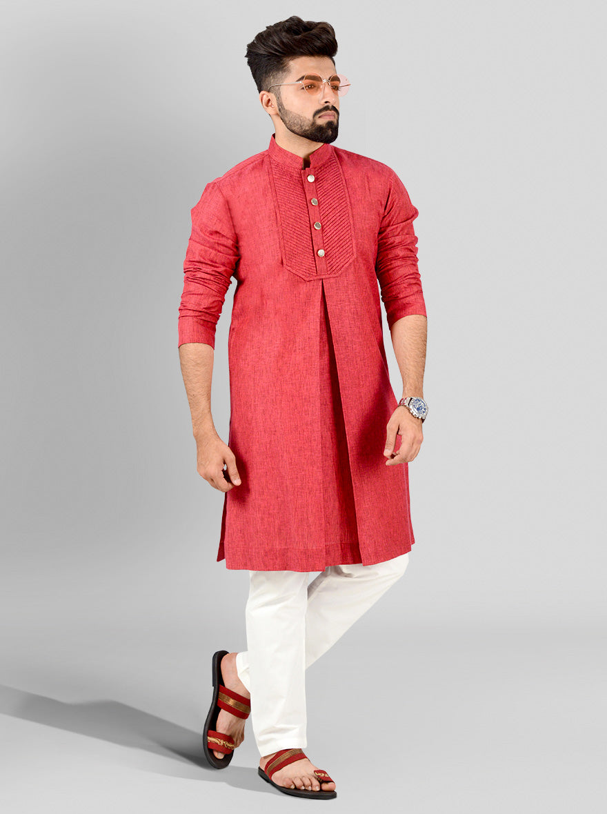 Maroon Kurta | Azania