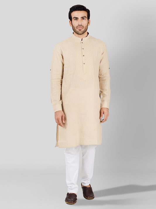 Beige Kurta Set | Azania