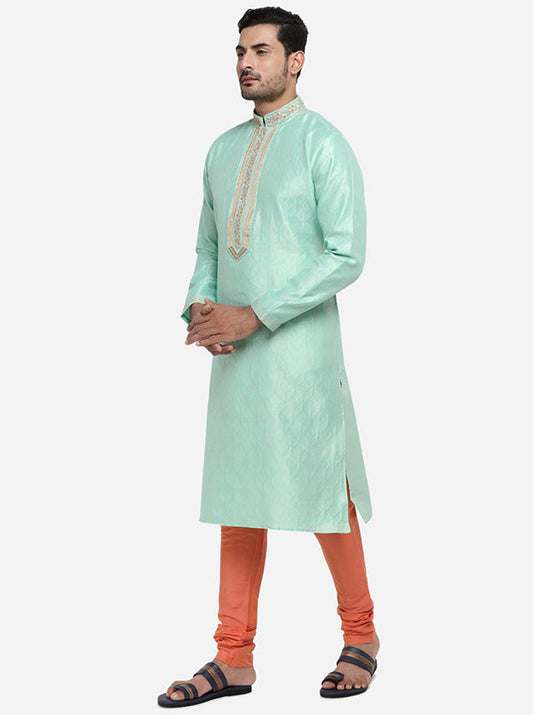 Pastel Green Kurta Set | TULA