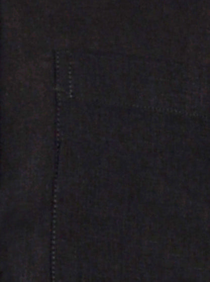 Black Solid Slim Fit Casual Shirt | JB Sport