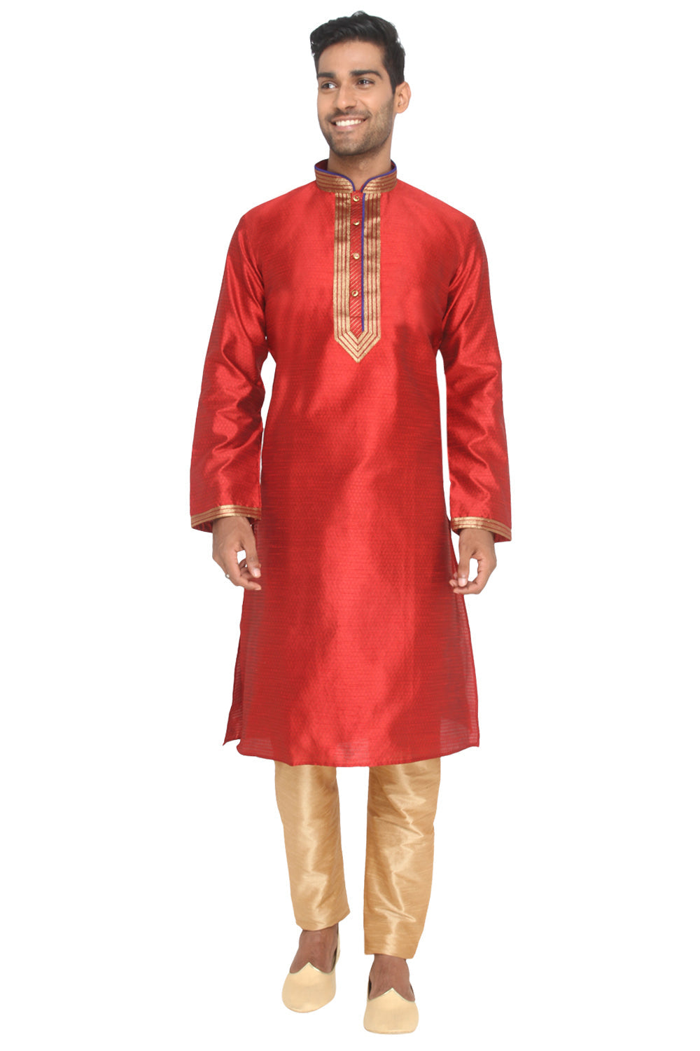 Maroon Kurta Set