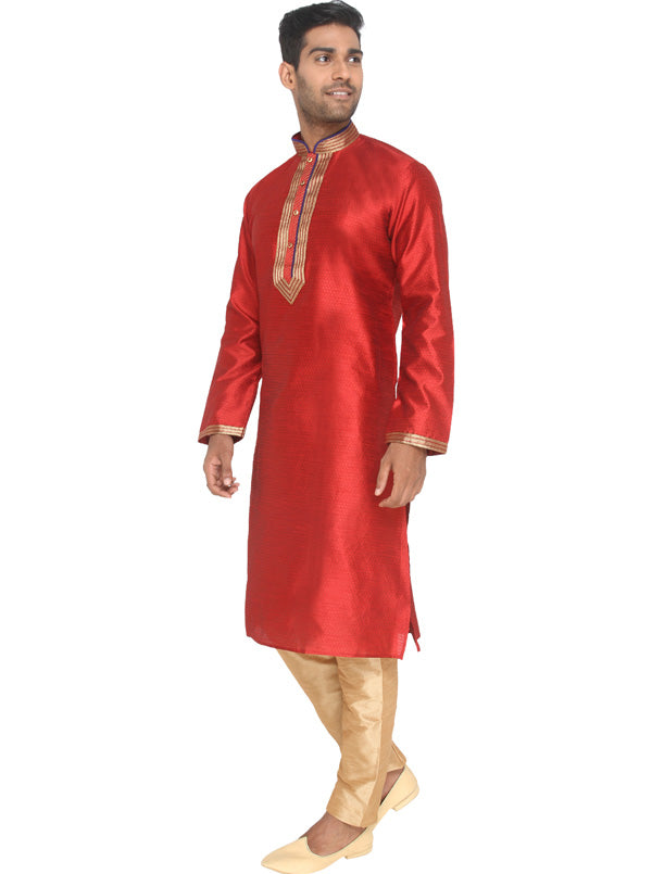 Maroon Kurta Set