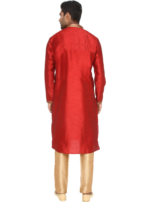 Maroon Kurta Set