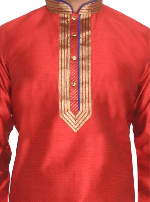 Maroon Kurta Set