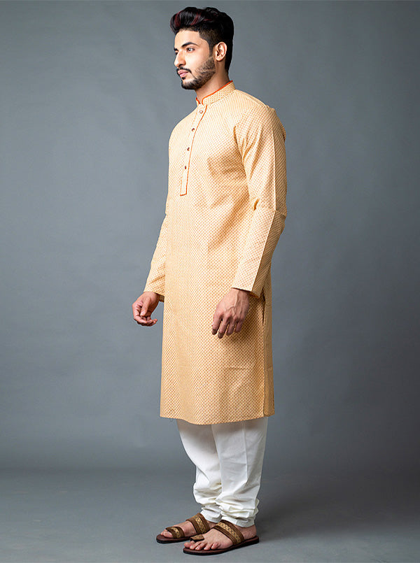 Beige Kurta Set