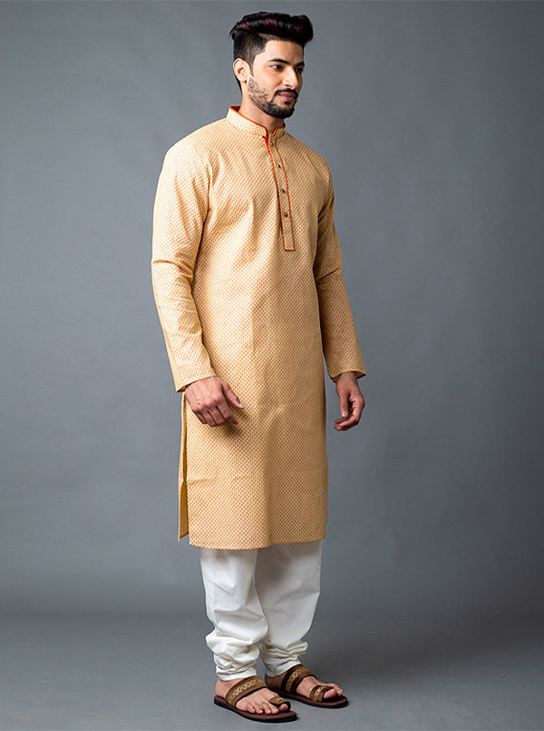 Beige Kurta Set