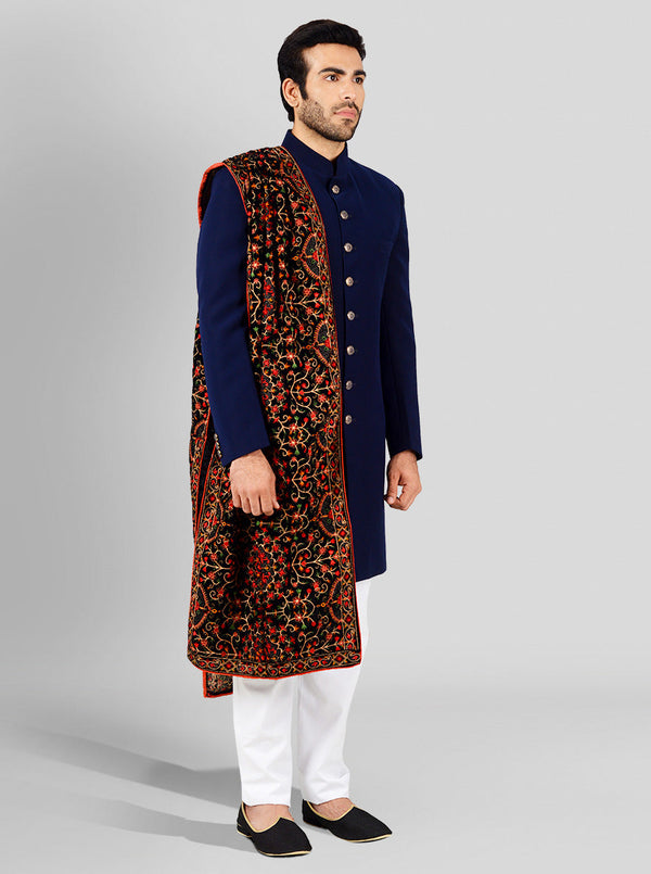 Blue Indowestern | Azania