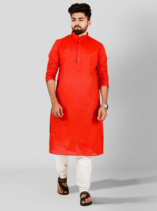 Red Kurta Set | Azania