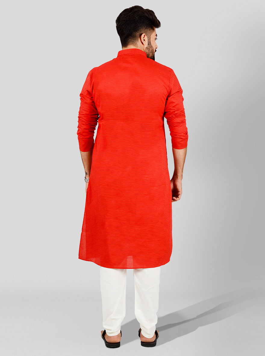 Red Kurta Set | Azania