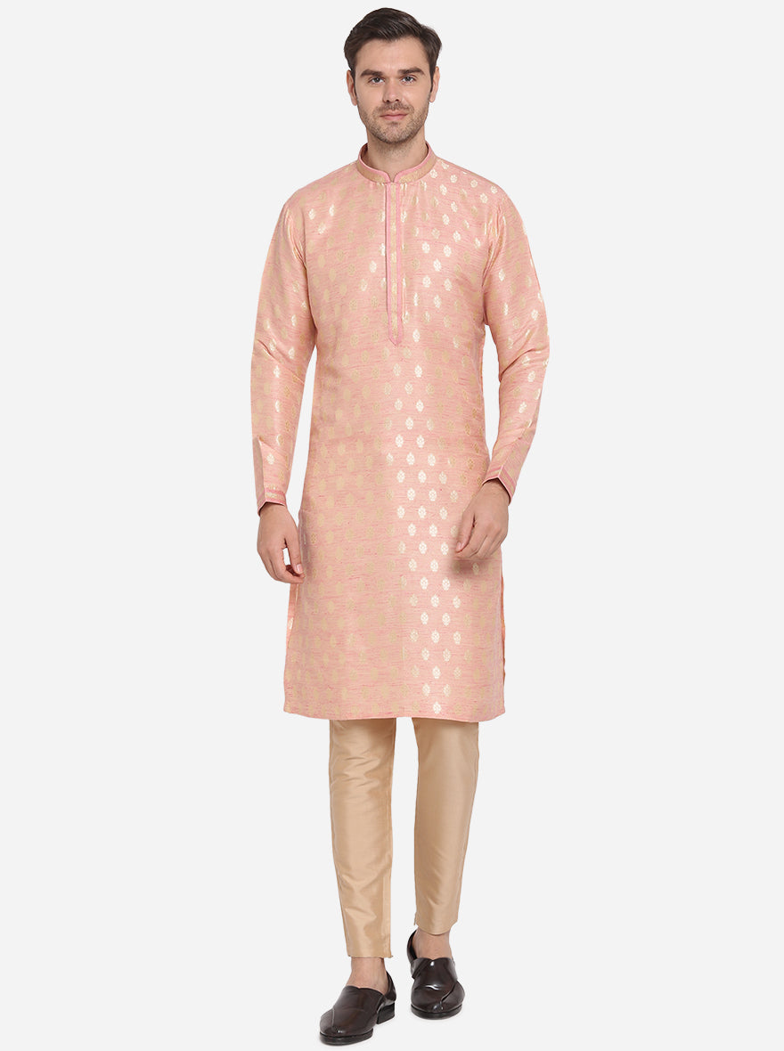 Light Pink Kurta Set | TULA