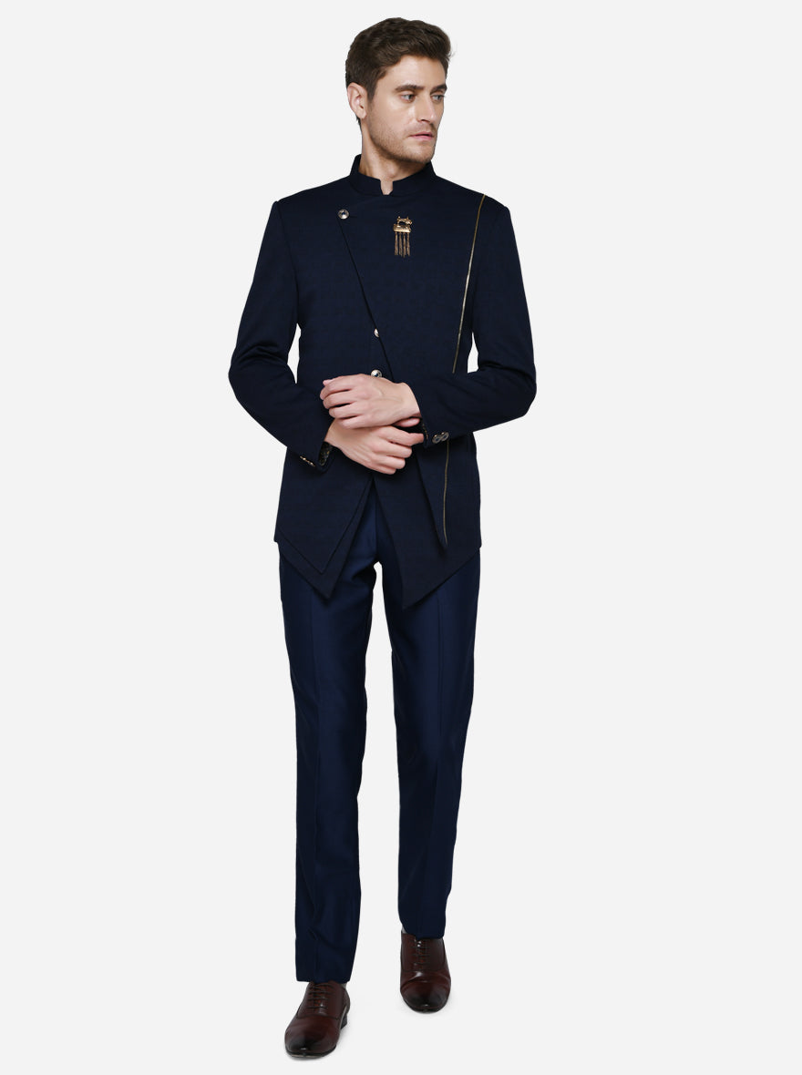 Deep Blue Jodhpuri Suit | JadeBlue