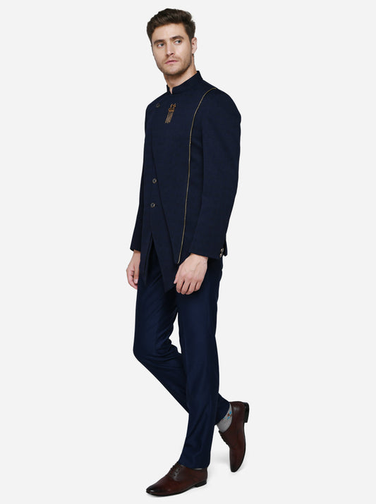 Deep Blue Jodhpuri Suit | JadeBlue