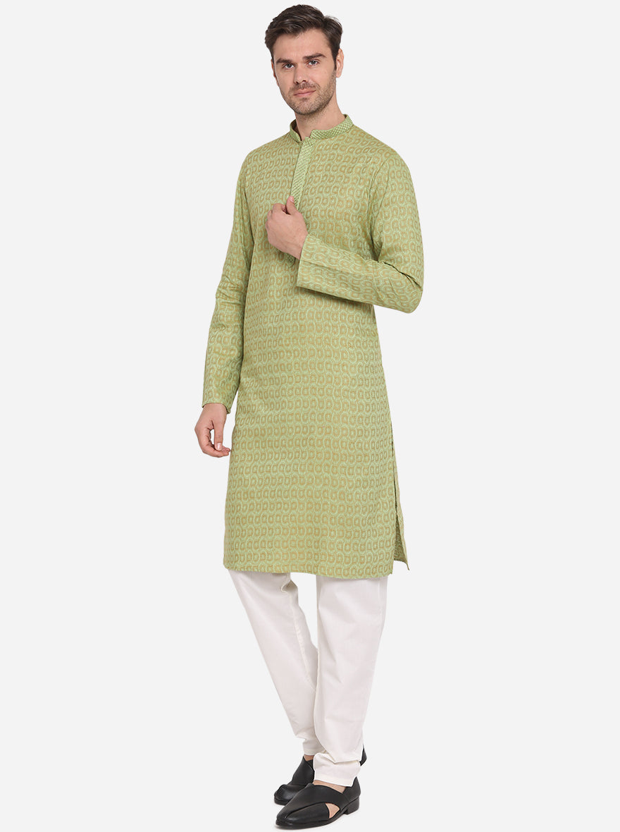 Pista Green Kurta Set | TULA