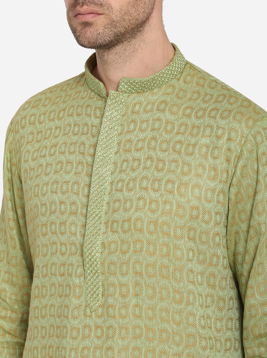 Pista Green Kurta Set | TULA