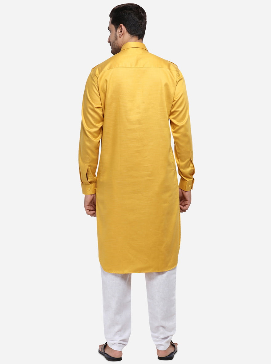 Chrome Yellow Pathani | Azania